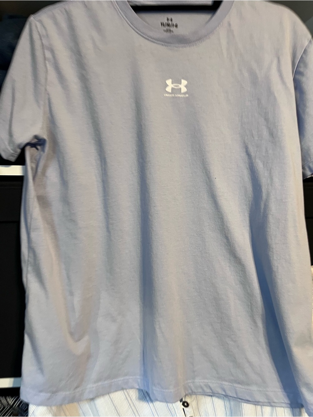 Under Armour Men’s Pale Blue Short Sleeve Crew Tee